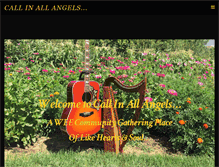 Tablet Screenshot of callinallangels.com